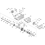 Gearbox Assembly 1 <br />(Up To Serial No. 161205099049)